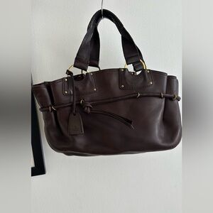 Elegant Brown Leather Bag